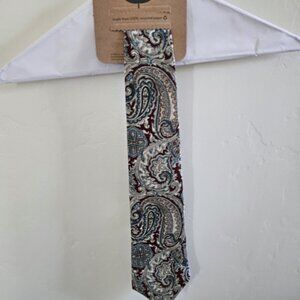 Men's silk tie, paisley